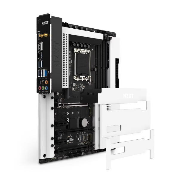 Tarjeta Madre NZXT N7 Z790 / Blanco / LGA 1700 / Intel Z790 / DDR5 / Placa Base ATX / Bluetooth V5.2 / Intel Socket LGA 1700 for Intel 13th and 12th Generation / N7-Z79XT-W1