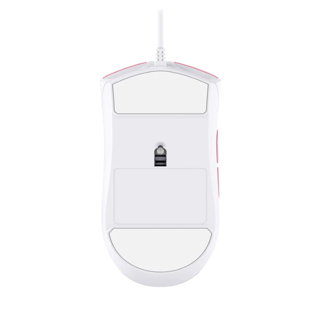 Mouse Gamer Hyperx Pulsefire Core Blanco Rosa / USB 2.0 / Cable de 1.8Mts. / 123g 