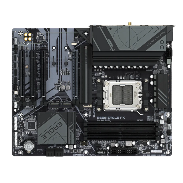 Tarjeta Madre Gigabyte ATX B650 EAGLE AX / AM5 / AMD B650 / HDMI / Up To 256GB DDR5 / B650 EAGLE AX