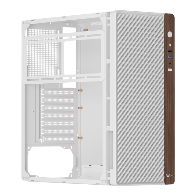 Gabinete Formula Timberline T2 White / Wood Mid At, 3 Air