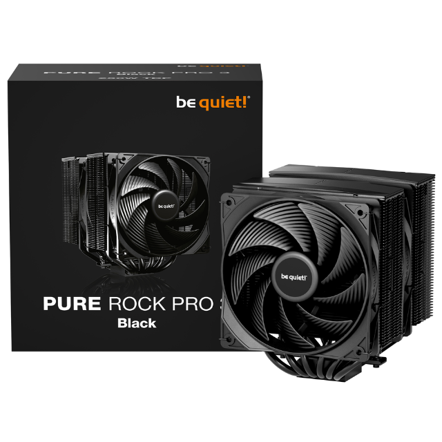 Disipador CPU be quiet! Pure Rock PRO 3 / 120mm  / Negro / BK042