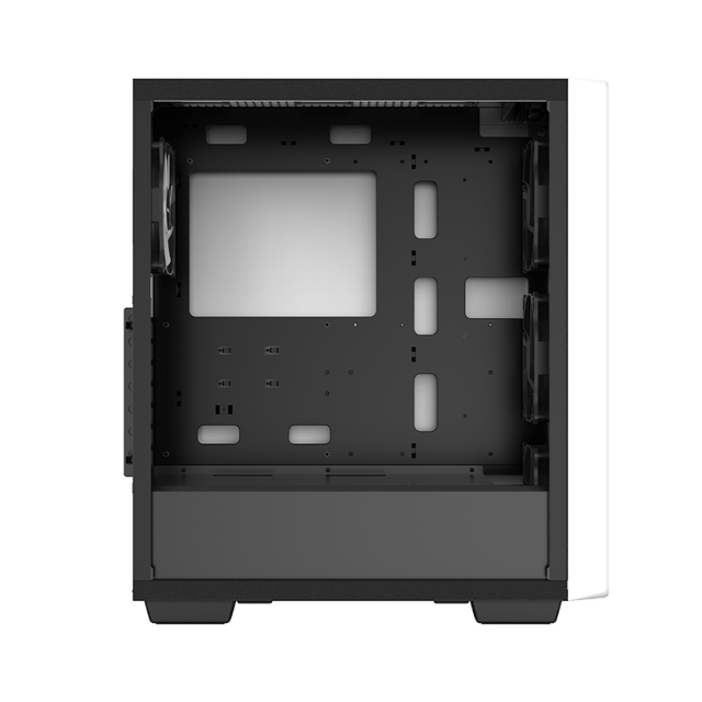 Gabinete Gamer DeepCool CC560 LED / Cristal Templado / Midi-Tower / Mini-ITX/Micro-ATX/ATX / USB 2.0/3.0 / Sin Fuente / 4 Ventiladores Instalados / Blanco / R-CC560-WHGAA4-G-1