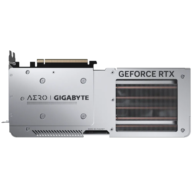 Tarjeta de Video GeForce RTX 4070 Ti Super Aero OC 16G / 3 Ventiladores WINDFORCE / GDDR6X / 16GB / 256 bits / GV-N407TSAERO OC-16GD