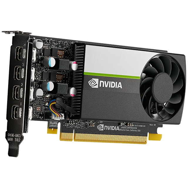 Tarjeta De Video NVIDIA Quadro T600 4GB GDDR6 PNY DP Mini VCNT600 