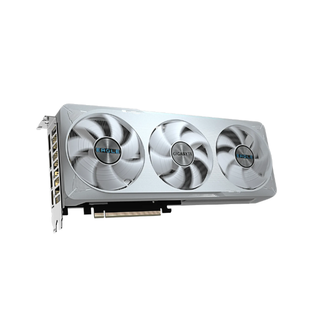 Tarjeta de Video GIGABYTE RTX 5070 Eagle OC ICE SFF / 12GB GDDR7 / 192 bits / PCIe 5.0 / Sistema de Enfriamiento WINDFORCE / GV-N5070EAGLEOC ICE-120GD