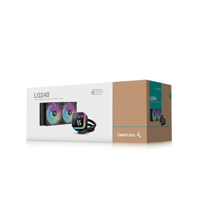 Enfriamiento Líquido DEEPCOOL LQ240 / ARGB / 600~2400 RPM±10% / Negro / R-LQ240-BKLSMW-G-1