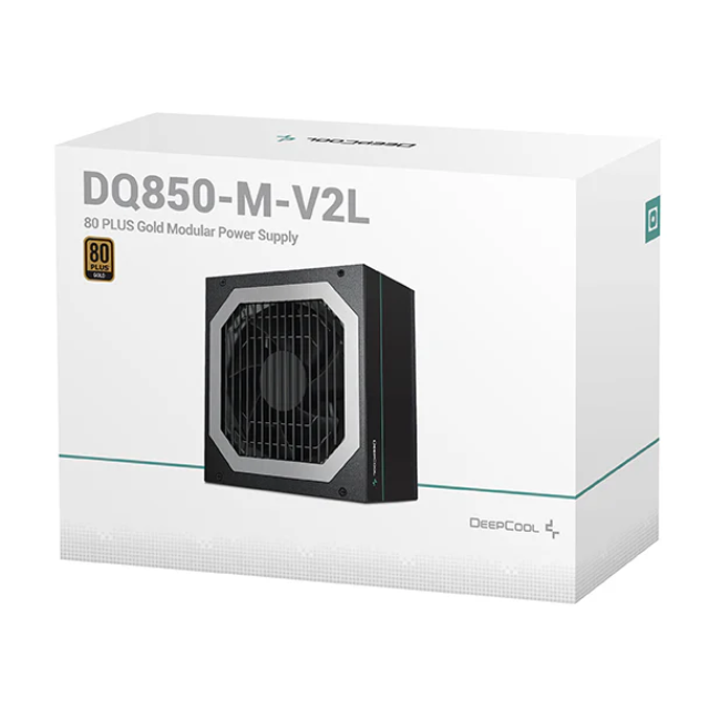 Fuente de Poder Deepcool DQ850-M-V2L / 850W 80 Plus Gold / Full Modular / DP-GD-DQ850M-V2L /
