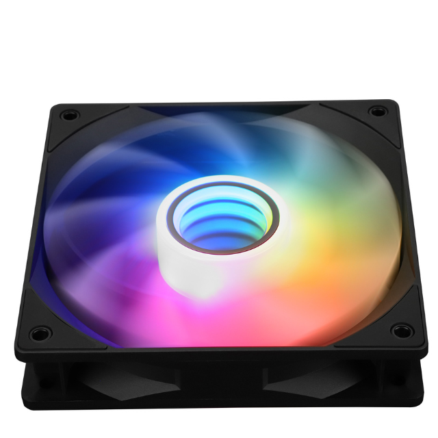 Kit 3 Ventiladores Thermalright TL-C12B-S V3 X3 / Color NEGRO / 4 PIN PWM