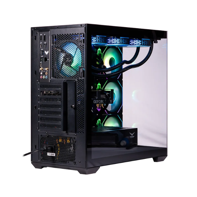 Gabinete Naceb Nebula / Cristal Templado / ATX / Negro / 3 Ventiladores Preinstalados / Led ARGB / USB 3.0 / Black / NA-0637N