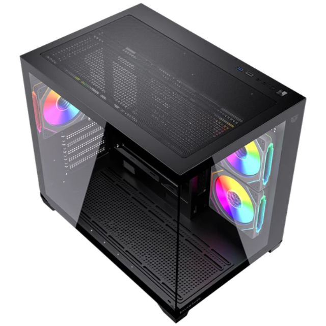 Gabinete Balam Rush TANK CORE PRO GI925/ BLACK/ BR-943840