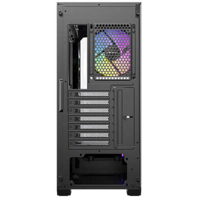 Gabinete Antec C3 ARGB / Midi-Tower, ATX/E-ATX/ITX/Micro-ATX / USB 2.0/3.0 / Sin Fuente / 4 Ventiladores Instalados / Black / C3 ARGB