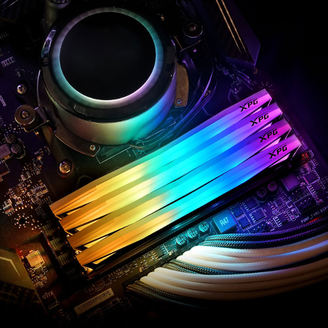 Memoria RAM DDR4 16GB 3200MHz XPG D60G / RGB / Aura Sync / 1X16GB / AX4U320016G16A-ST60