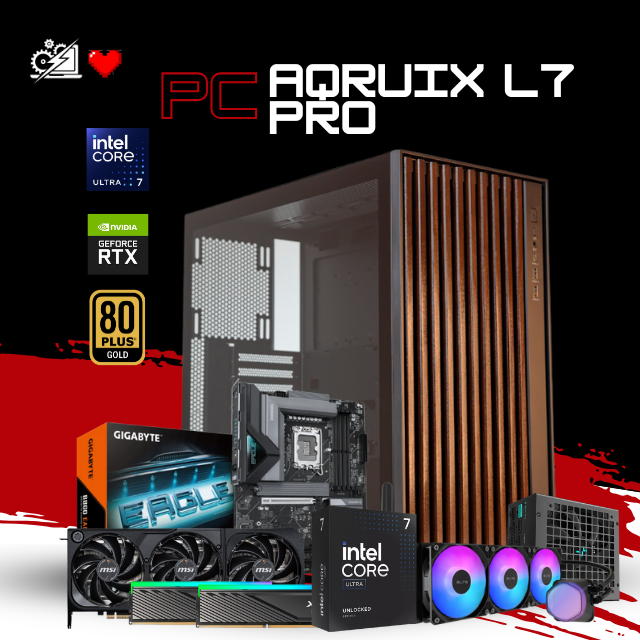 PC ARQUIX L7 PRO / INTEL CORE ULTRA 7 265KF / RTX 5080 / 32GB RAM DDR5 / 2TB SSD NVME / ENFRIAMIENTO LIQ 360MM / FUENTE 1200W 80+ GOLD / W11 PRO / PROMOCION