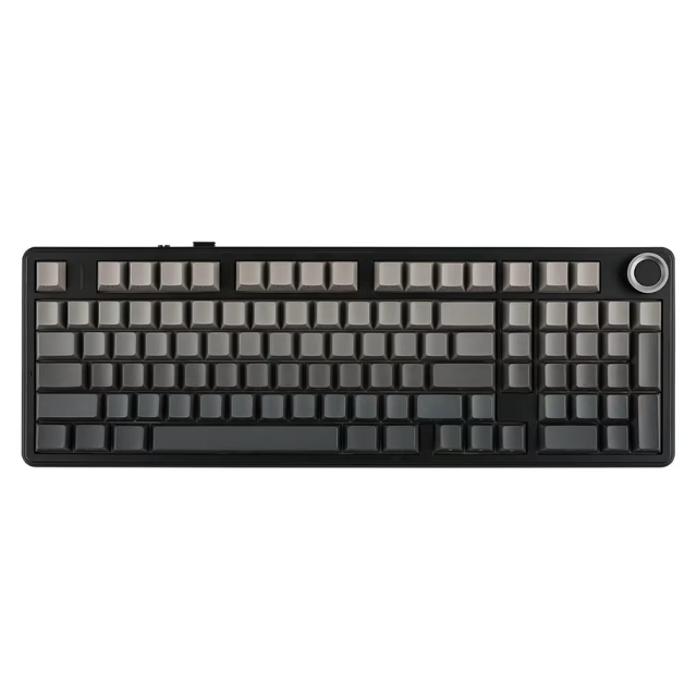 Teclado Mecanico Gamer AULA F99 Pro / Bluetooth 5.1 / 2.4G wireless / Type-C wired / Hot-swappable / RGB / PBT keycaps / 8000mAh / Negro