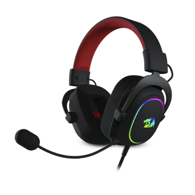 Diadema Gamer Redragon Zeus X H510 / USB / 3.5mm / 7.1 Virtual / Black / H510-RGB