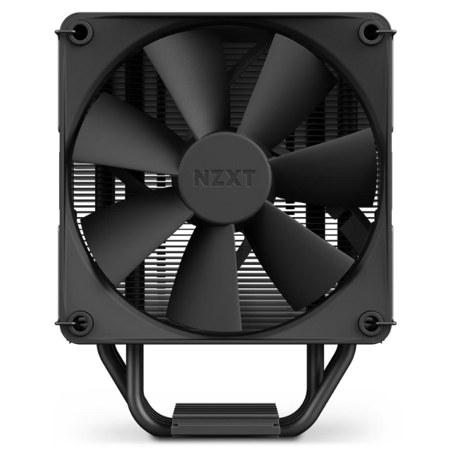 Disipador CPU NZXT T120 Negro / Enfriador de Aire para CPU / Tubos de Cobre Conductivos / Rodamientos Dinámicos de Fluidos / Compatibilidad AMD e Intel / RC-TN120-B1