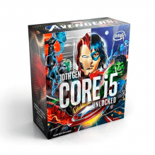 Procesador Intel Core i5-10600KA Edición Especial Marvel Avengers / 4.10GHz / 4.80GHz / 6 Nucleos / 12 Hilos / Socket LGA1200 / Requiere disipador de calor / Intel 10TH Generación - BX8070110600KA