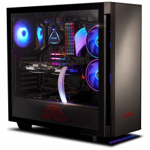 Gabinete XPG Invader Black / Cristal Templado / ATX / USB 3.0 / Audio HD - INVADER-BKCWW