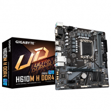 Tarjeta Madre Gigabyte H610M H V2 / DDR4 / Socket Intel LGA1700 Intel H610 Micro-ATX