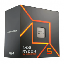 Procesador AMD Ryzen 5 7600 / 6 Núcleos / 3.8GHz / Socket AM5 / Radeon Graphics / 100-100001015BOX / 7000 Series