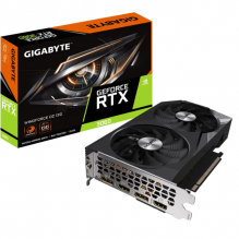 Tarjeta de Video Gigabyte NVIDIA GeForce RTX 3060 WINDFORCE OC 12G / 12GB / 192-bit GDDR6 / PCI Express x16 4.0 / GV-N3060WF2OC-12GD
