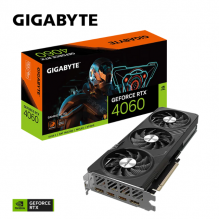 Tarjeta de Video Gigabyte NVIDIA GeForce RTX­­ 4060 GAMING OC 8G / 8GB / 128-bit GDDR6 / PCI Express 4.0 / GV-N4060GAMING OC-8GD