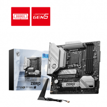 Tarjeta Madre MSI B760M Project Zero / LGA1700 / DDR5 / M-ATX / PCIe 5.0 / Ranuras M.2 / LAN de 2.5Gbps / USB 3.2 / Gen2 / Wi-Fi 6E / Back Connect / MSI B760M PROJECT ZERO