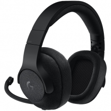 Diadema Gamer Logitech G433 Prodigy Audio DTS X 7.1 Canales (solo PC) / PC - XBOX - PS4 - Switch - Smartphone y Tablet / Black 981-000667 
