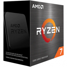 Procesador AMD Ryzen 7 5800X / 8 Core / 16 Thread / 3.8GHz / 4.7GHz Boost / TDP 105W / No incluye disipador / (Requiere Tarjeta de Video) / 100-100000063WOF