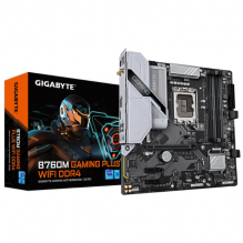 Tarjeta Madre Gigabyte B760M Gaming Plus Wifi DDR4 / mATX / LGA1700 / Intel B760 / HDMI / Up to 128GB DDR4 / B760M GAMING Plus Wifi DDR4