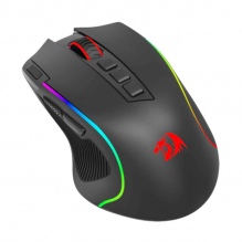 Mouse Gamer Redragon Predator M612 RGB PRO / Inalámbrico / Negro / 7 modos de Retroiluminación / M612RGB-PRO