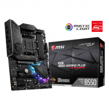 Tarjeta Madre MSI MPG B550 GAMING PLUS/ AM4 / AMD RYZEN 3000 SERIES / ATX