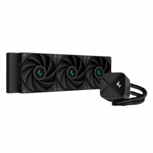 Enfriamiento Líquido DeepCool LS720S Zero Dark / 3x120mm / 500-2150RPM / Negro / R-LS720-BKNNMM-G-1