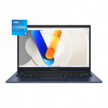 Laptop Asus Vivobook X1404V / Intel Core I5-1334U / 12GB RAM / 256GB SSD / Pantalla 14" FHD / Color Quiet Blue / W11 Home / Teclado en Ingles / Promocion