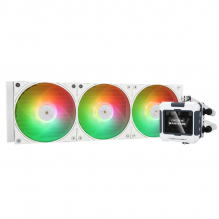 Thermalright FW360 PRO White ARGB AIO CPU Liquid Cooler for Desktop - 2000RPM PWM Fans, with 2.73" LCD Display Screen, for AM4/AM5 & Intel LGA1150/1151/1200/2011/1700/1851