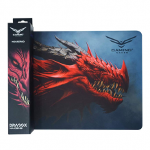 Mouse Pad Gamer Naceb DRAGOX / Antiderrape / Negro / NA-0945