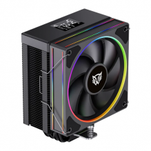 Disipador y Ventilador Balam Rush Heliux Pro HEX55 de 120mm, Compatible con Intel 1200 / 115x / 1700 / 1851 y AMD AM4 / AM5, Color NEGRO
