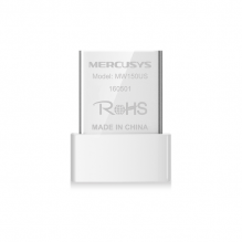 MERCUSYS MW150US Adaptador USB Nano, Inalámbrico, N150