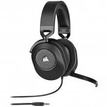 Corsair Audífonos Gamer HS65 SURROUND 7.1, Alámbrico, 1.8 Metros, 3.5mm/USB, Negro