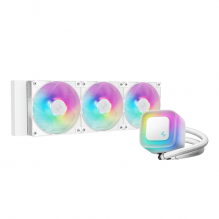Enfriamiento Líquido DeepCool LE360 WH V2 / 3x120mm / Hasta 2100RPM / BLANCO / R-LE360-WHAMMN-G-2