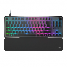 Turtle Beach Vulcan II TKL Pro Teclado mecánico magnético para Juegos RGB – Interruptores analógicos de Efecto salón, accionamiento Ajustable, Disparador rápido, Teclas Intercambiables