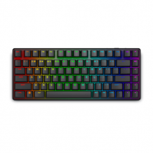 Alienware Pro Wireless Gaming Keyboard - Bluetooth 5.1/2.4 GHz Radio Frequency Connectivity, Linear Mechanical, Hot-swappable switches, Tri mode connectivity, Adjustable Height - Dark Side of the Moon