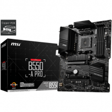 Tarjeta Madre MSI B550-A PRO / AM4 / AMD RYZEN 3000 SERIES / ATX