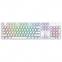 Teclado Mec&aacute;nico Redragon FARE PRO/ BLANCO/ MECANICO/ INALAMBRICO/ K710