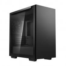 Gabinete Gamer DeepCool MACUBE 110 con ventana, Midi-Tower/ BLACK/ R-MACUBE110-BKNGM1N-G-1