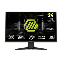 Monitor Gamer MSI MAG 244F / 24" / FHD (1920x1080) / Rapid IPS / 200Hz / 0.5ms / Adaptive Sync / HDR Ready / MAG 244F