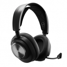 Diadema Gamer SteelSeries Arctis Nova Pro Wireless / Micr&oacute;fono Con Supresi&oacute;n de Ruido AI / Inal&aacute;mbrico / Negro