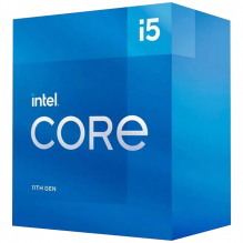 Procesador Intel Core i5-11400F 2.60GHz / 4.40GHz / 6 Nucleos / 12 Hilos / Socket LGA1200 - Intel 11TH Generación / REQUIERE TARJETA DE VÍDEO / BX8070811400F
