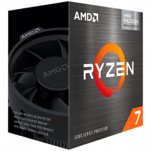 PROCESADOR AMD RYZEN 7 5700G APU 3.8GHZ / 4.6GHZ / 8 CORE 16Threads / AM4 / Con disipador Wraith Stealth / Radeon Graphics 8 Nucleos Integrada / 100-100000263BOX/gamerdays