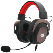 Diadema Gamer Redragon Zeus2 H510 / Negro /Sonido envolvente 7.1 / Controladores de 2.087 in / Micrófono desmontable / PC / PS4/ PS3 / Xbox One / Series X / Switch